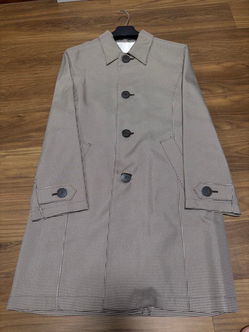 PPFM 千鳥柄 チェスターコート 美品 - メルカリ