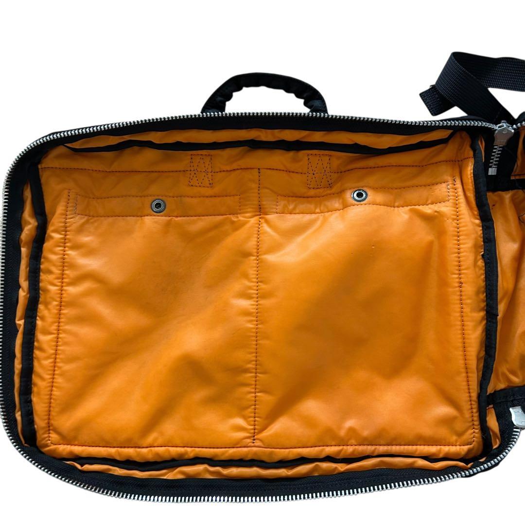 【良品】 PORTER TANKER 3way ビジネスリュック メンズ 黒