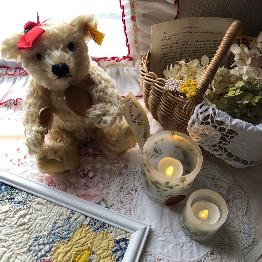 シュタイフ☆1999年☆Monday’sBEAR☆おしゃれなテディベアです。