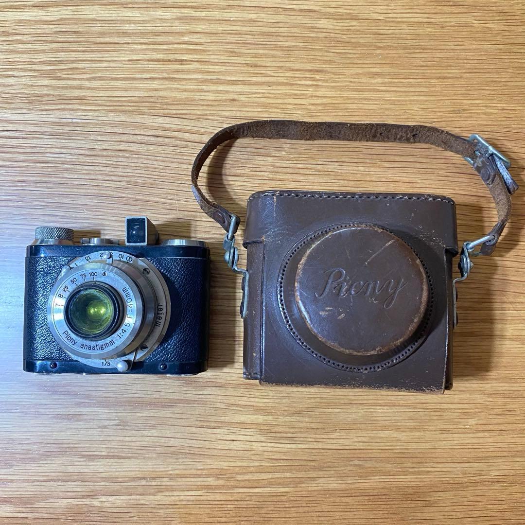 希少！宮川製作所 Picny ピク二ー フィルムカメラ 純正本革ケース付 日本製 希少！宮川製作所 Picny ピク二ー フィルムカメラ 純正本革ケース付 日本製