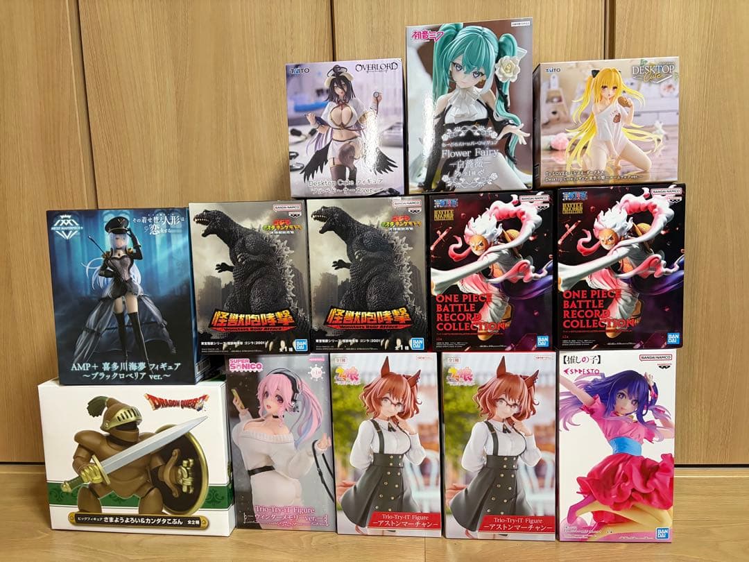 最新 プライズ フィギュア まとめ売り 箱 美少女フィギュア 13箱 美