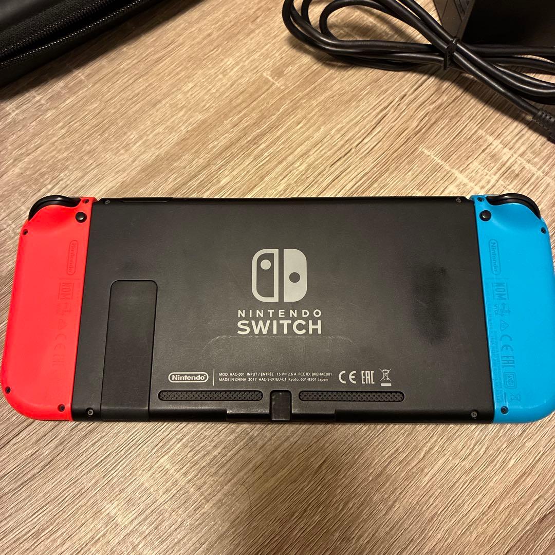 Nintendo Switch 本体 青/赤 付属品あり