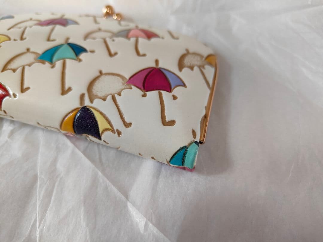 希少　文庫屋大関　天溝がま口財布　竹久夢二　傘