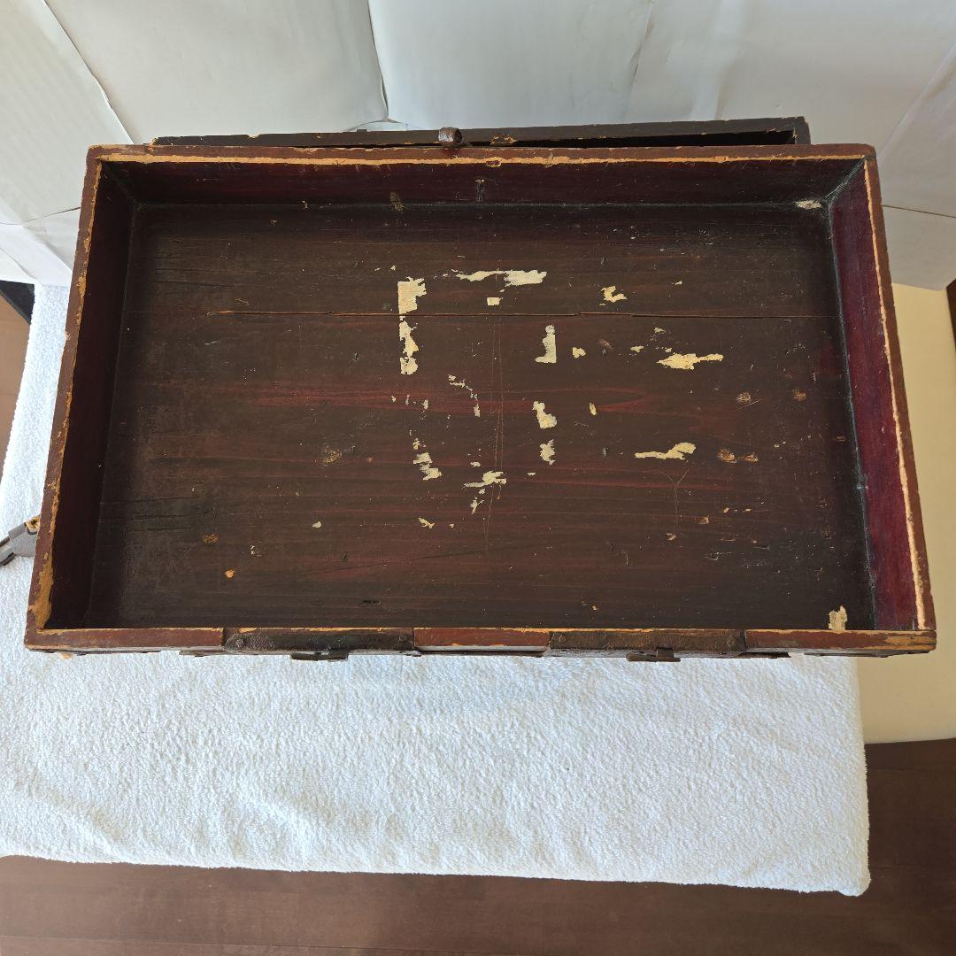 挟箱 鎧櫃 帯金具 背負箪笥 武具 刀剣 千両箱 甲冑箱 兜箱 江戸時代 古