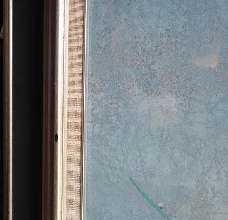 日本画　梅　額装　谷井俊英　F15 51×64cm　68×81cm 2519