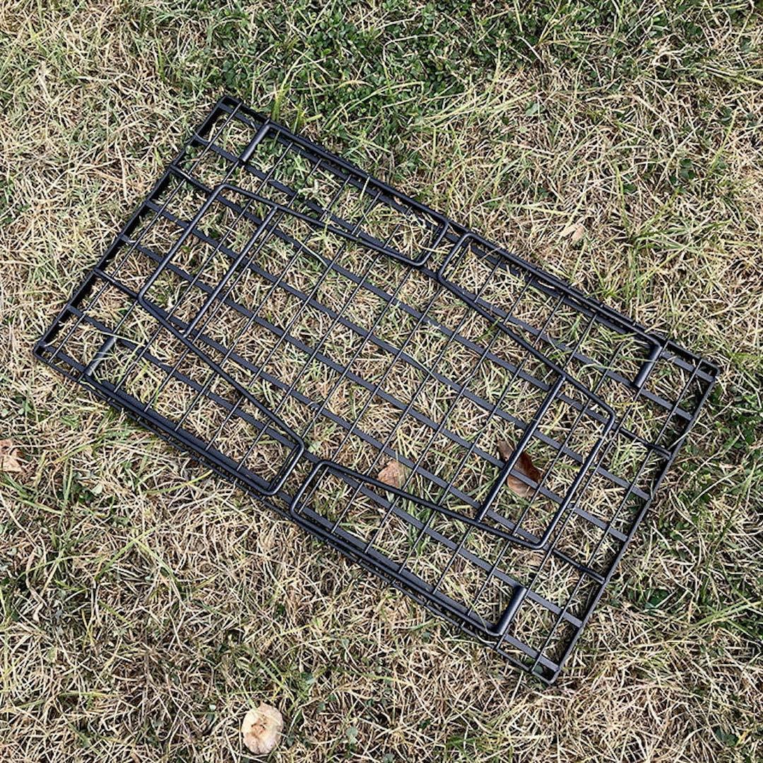 ブラック フィールドラック 3点 収納ケース キャンピングムーン アウトドア