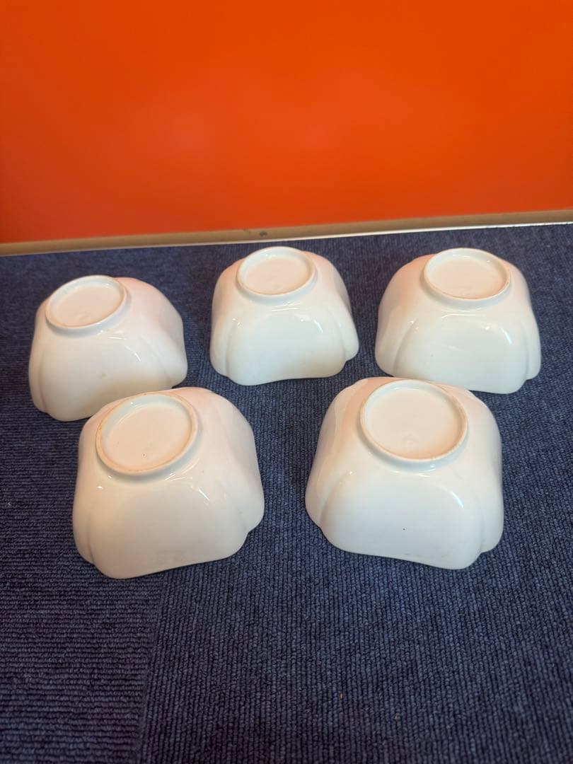 1896 宮内庁御用達『十四代 辻常陸』辻製福文字鉢5客