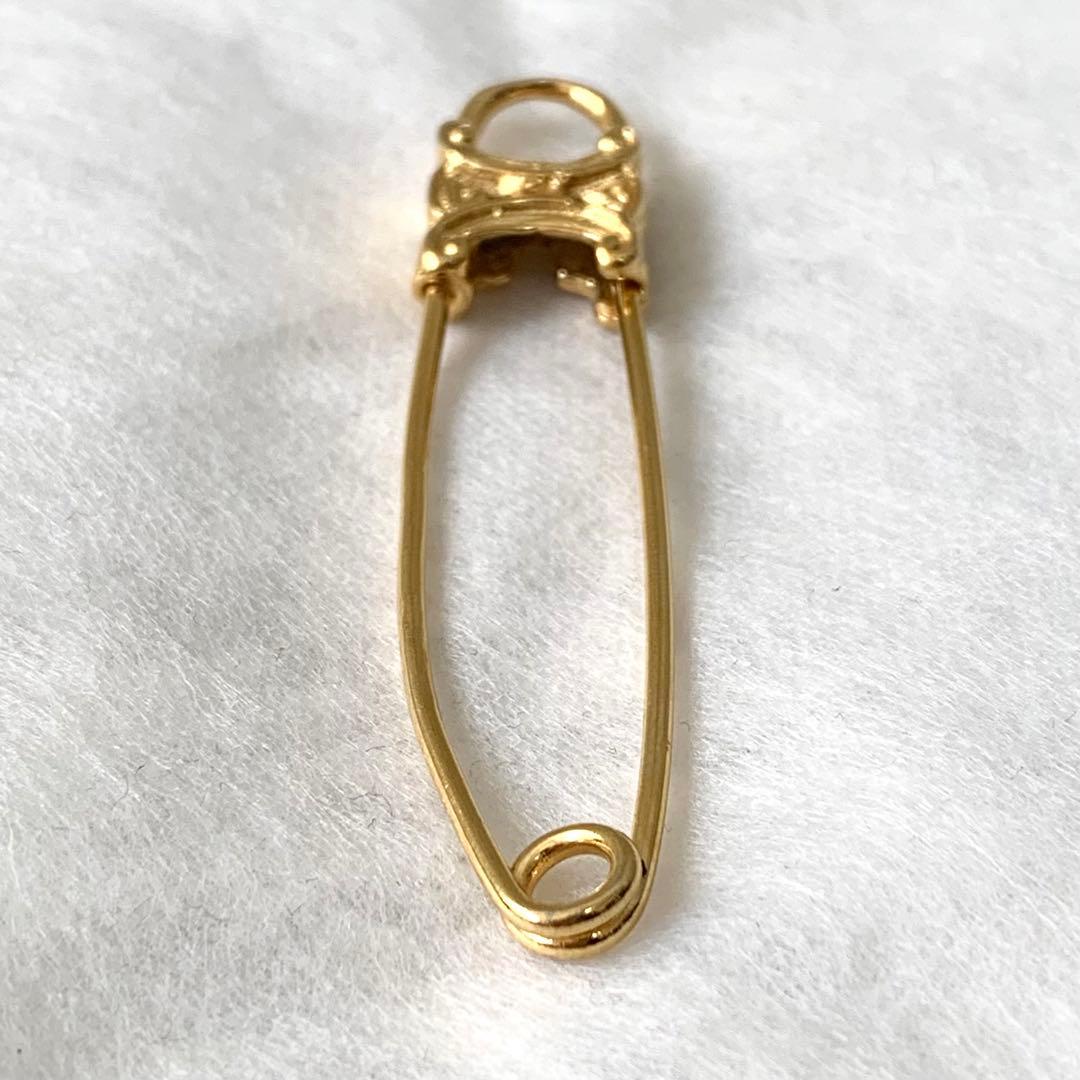 CELINE セリーヌ ピンブローチ ゴールド 安全ピン ヴィンテージ - メルカリ