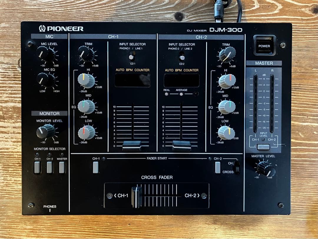 Pioneer DJミキサー DJM-300 ジャンク品