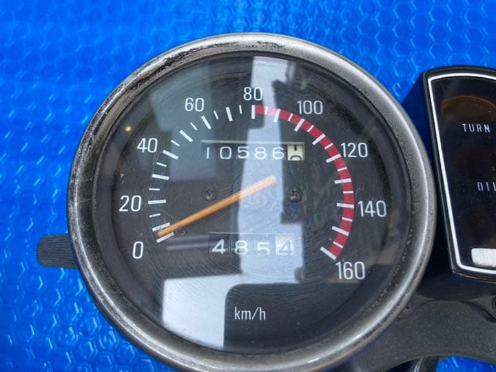 ヤマハ xs250sp 4A8 メーターセット XS250スペシャル フロントキャスト