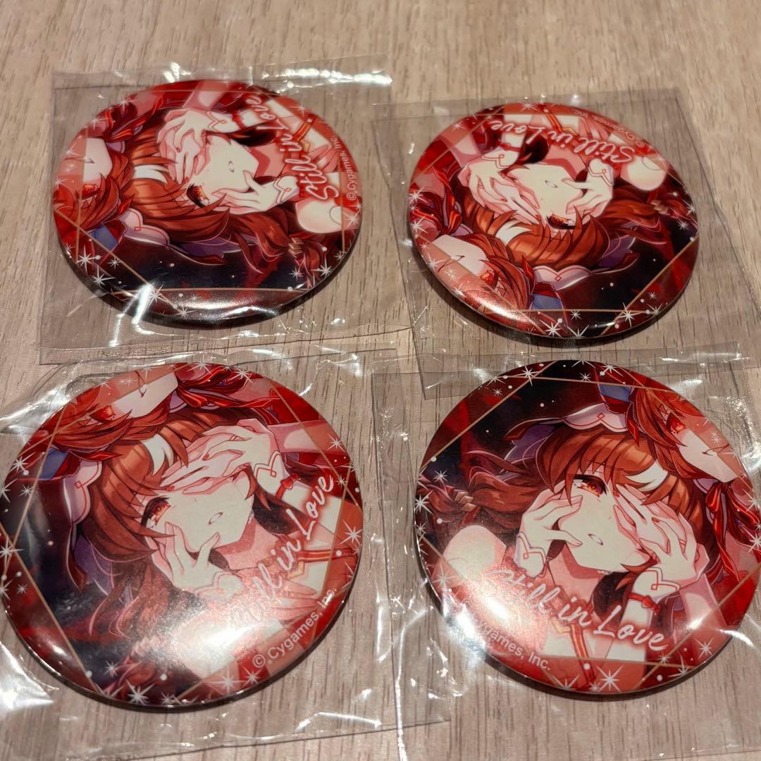 ウマ娘 プリティーダービー CANバッジ スティルインラブ - メルカリ