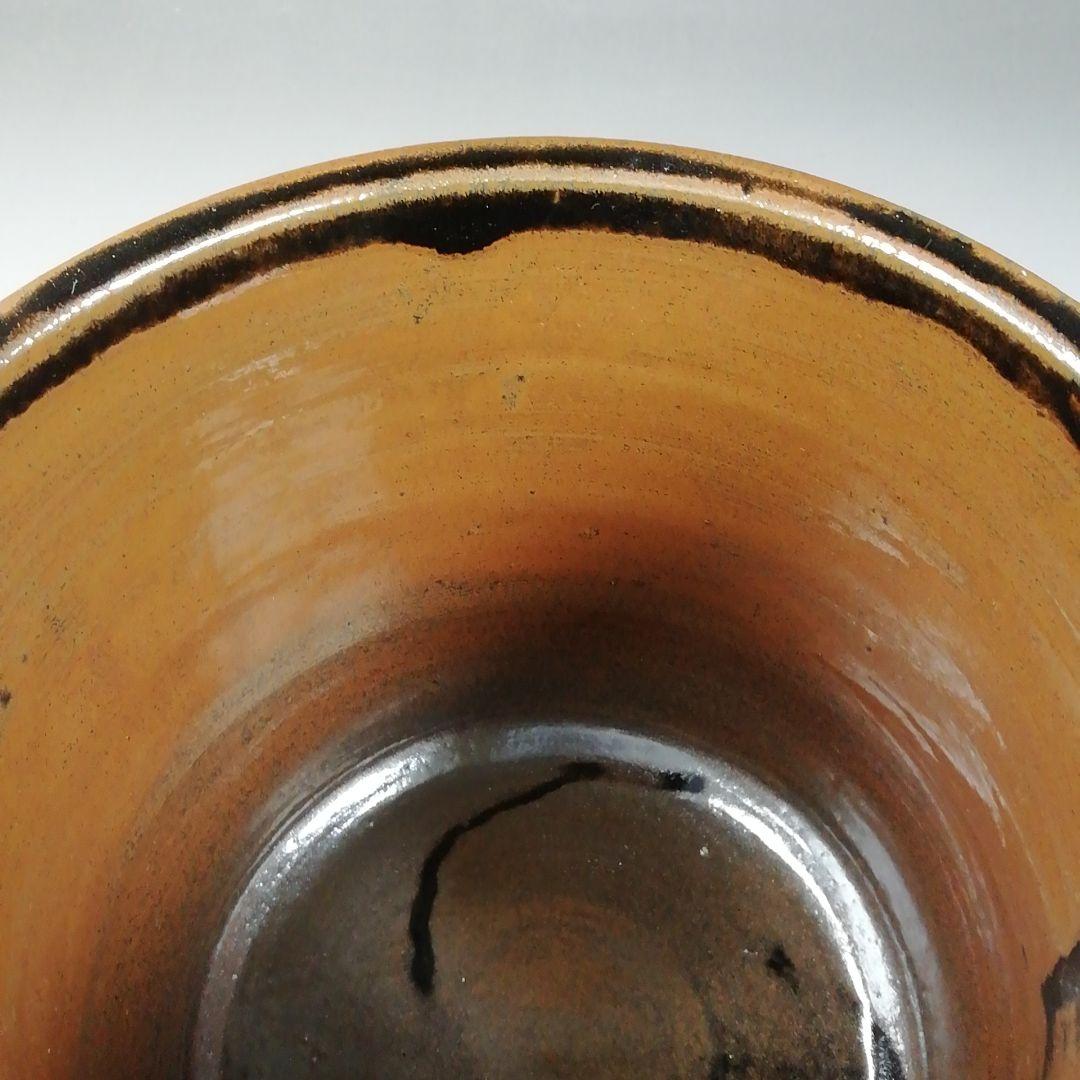 Ｔ７６４　水指　『古瀬戸一重口　水指』『廉な 作』　共箱　茶道具