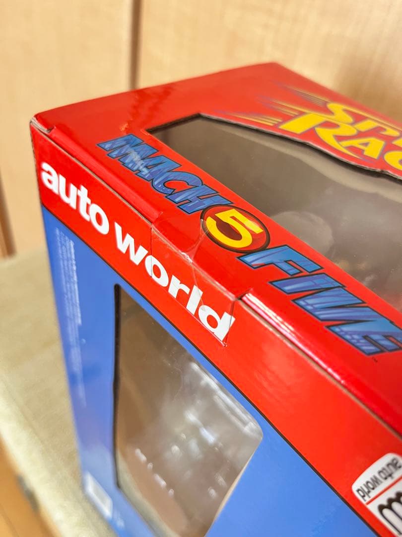 新品未開封　AUTO WORLD 1/18 マッハ号　ギミック多数