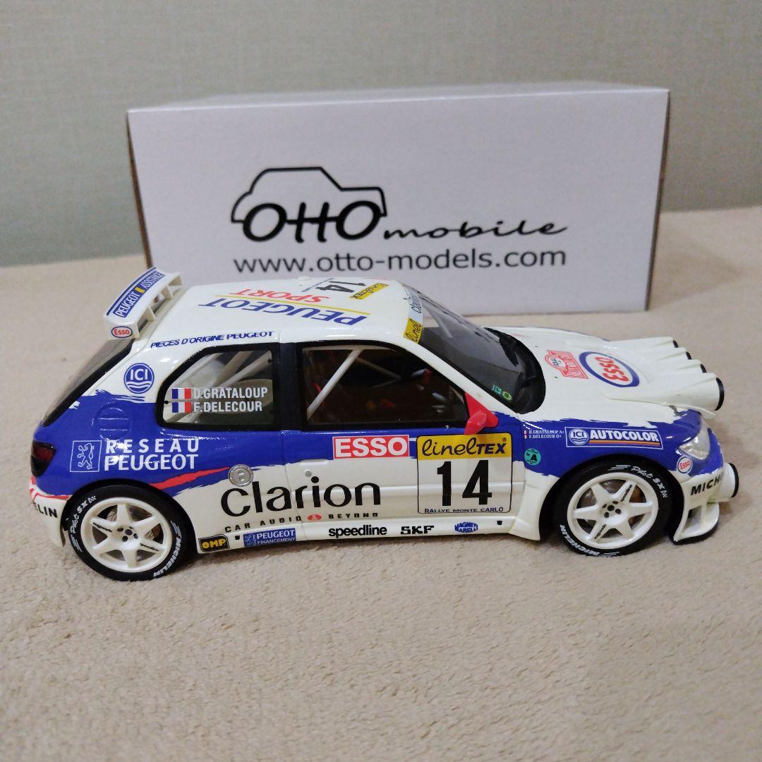 ミニカー OTTO/Peugeot 306 Maxi RMC /Rally Carlo
