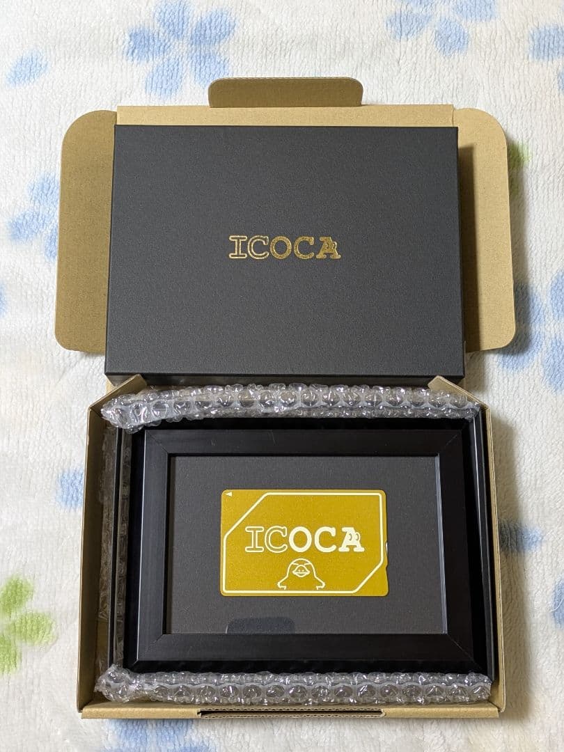 黄金のICOCA J−WESTゴールド会員限定品