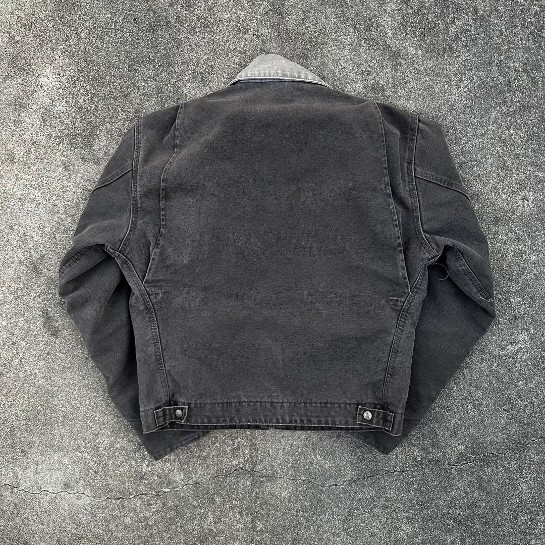 超希少 usa製 カーハート デトロイトジャケット ビッグ革パッチ