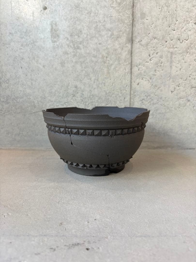 吉光窯 kikko スタッズ 鉢