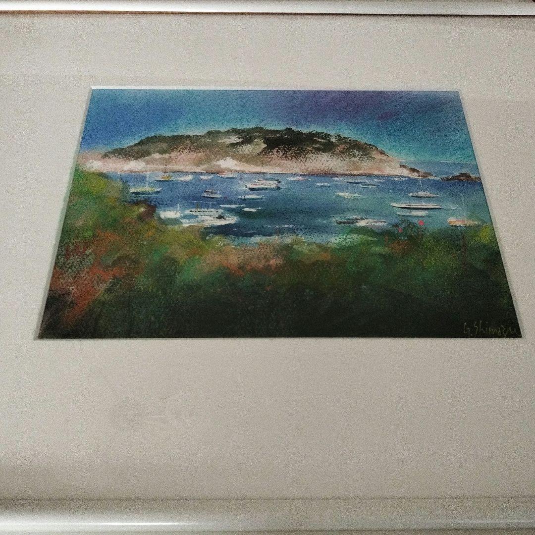 島津豪亮 　海の風景