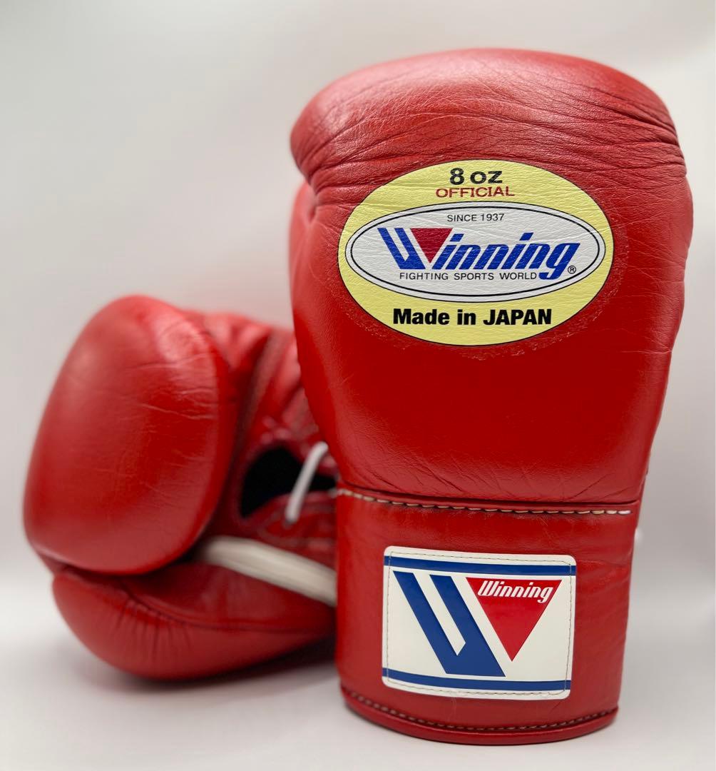 Winning ボクシング グローブ 8オンス 8oz レッド Winning ボクシング