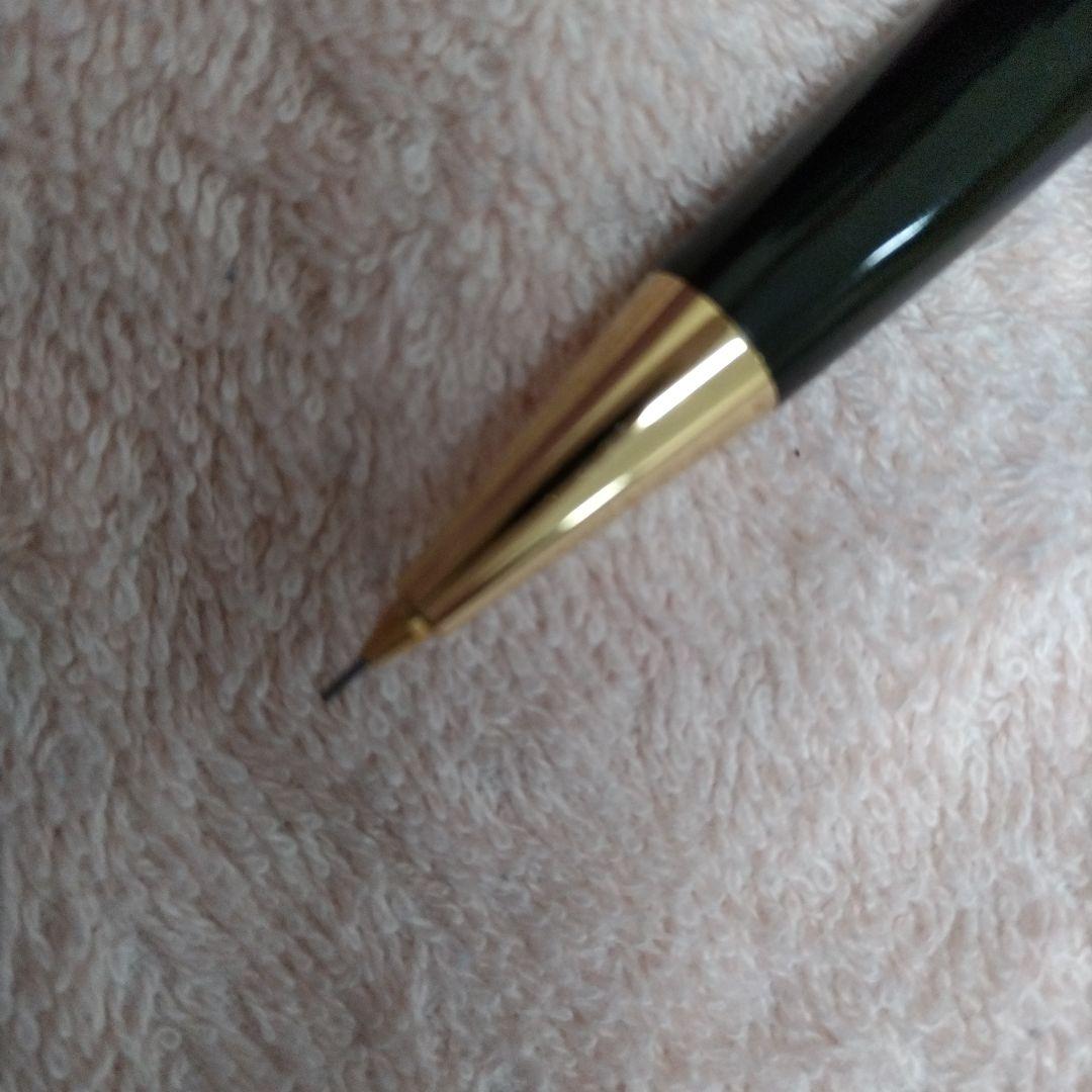 モンブラン　マイスターシュティック　黒ゴールド シャープペンシル