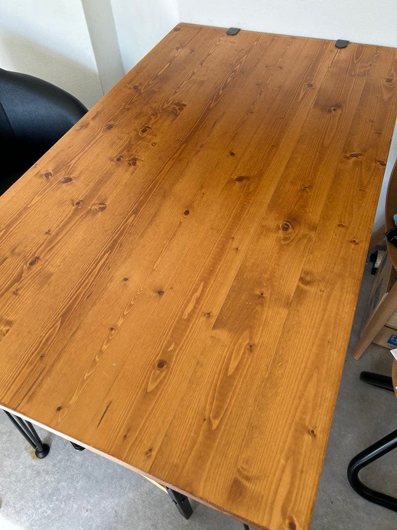 LOWYA ダイニングテーブル 幅120cm ライトブラウン