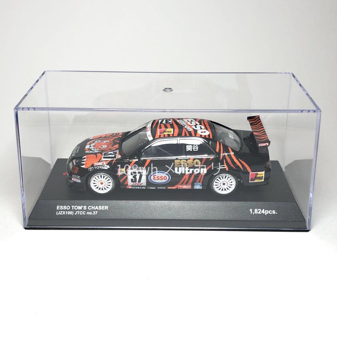 ミニカー CHASER ESSO TOMS JTCC JZX100 TOYOTA 1/43