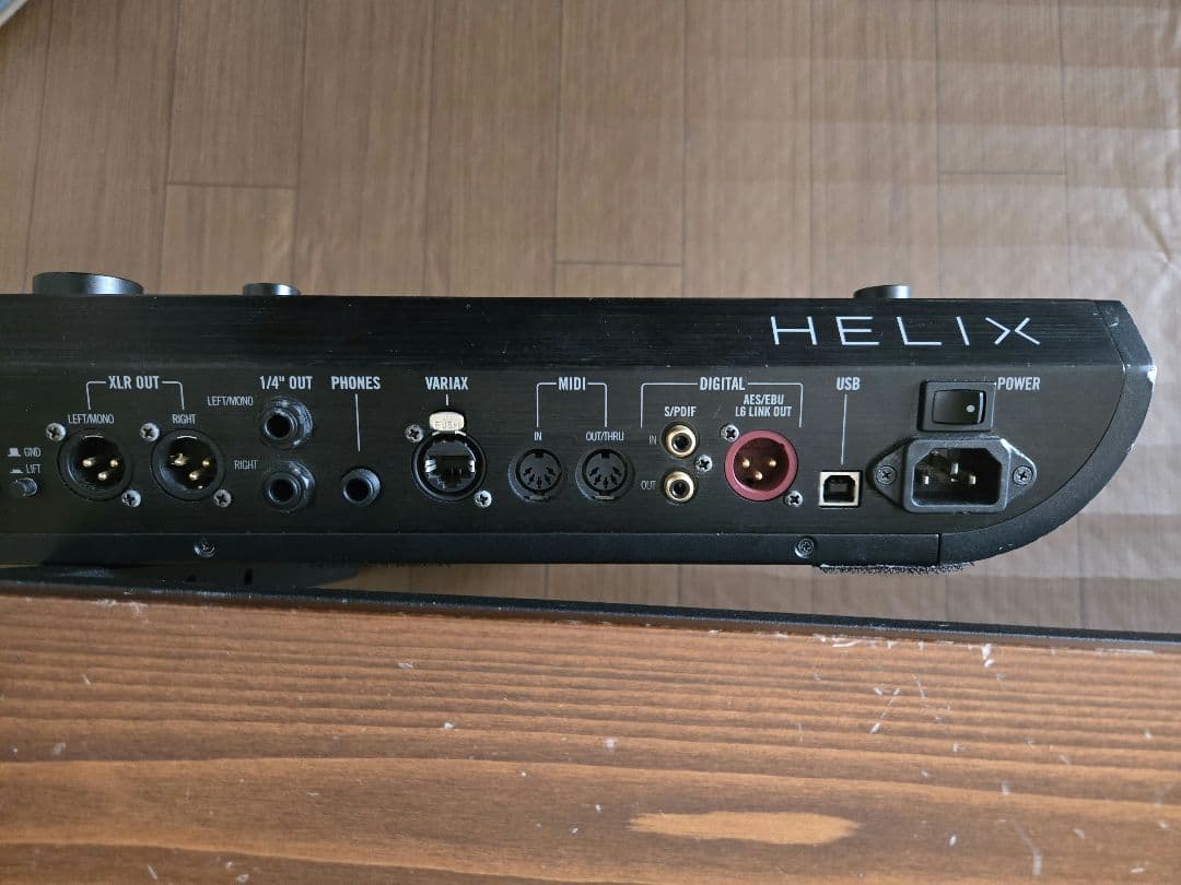 ギター Line 6 Helix floor + KIKUTANI EFXBP-01