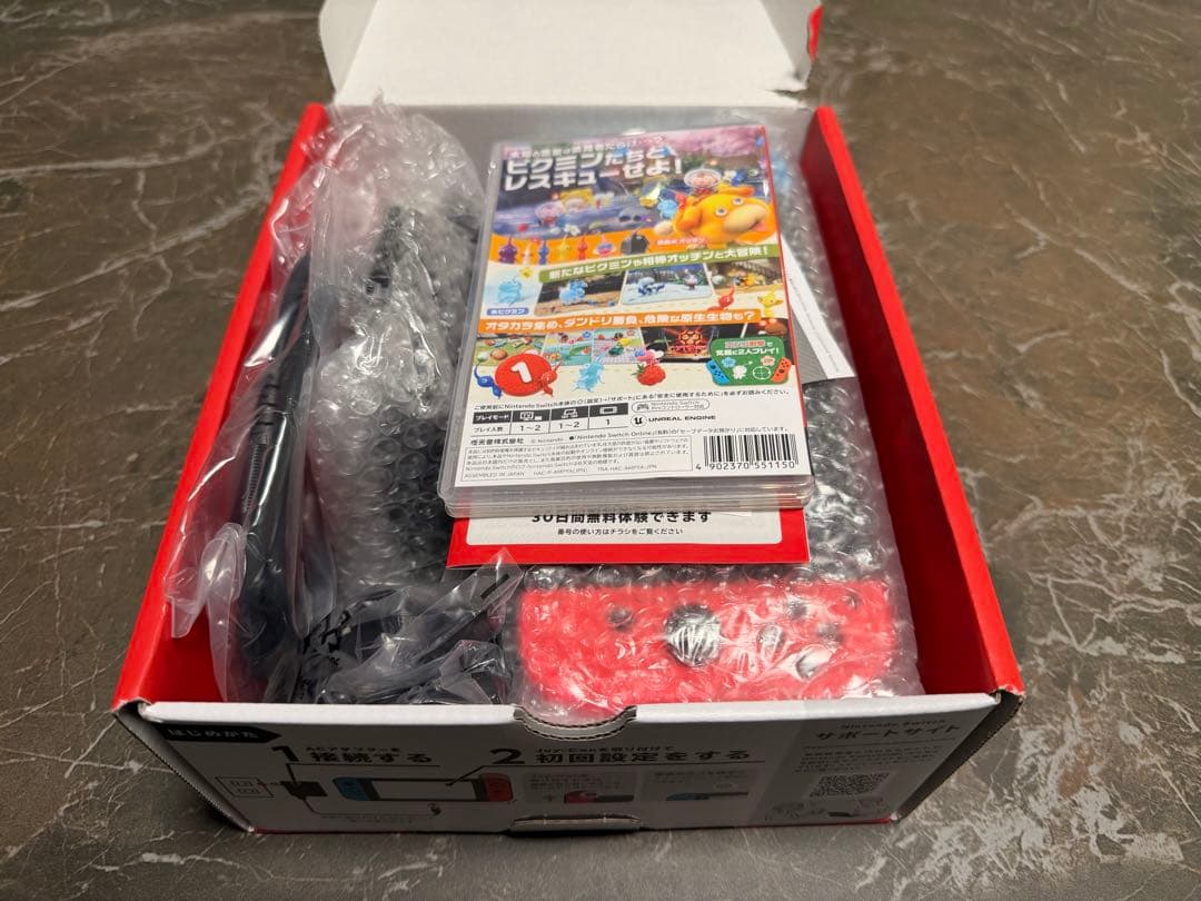 Nintendo Switch ネオンブルー/レッド 本体 + ピクミン4