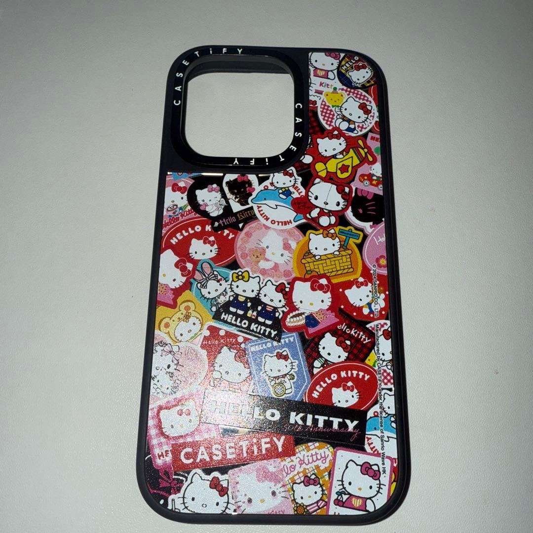 CASETiFY ハローキティ 50周年 ケースiPhone16 ケースティファイ