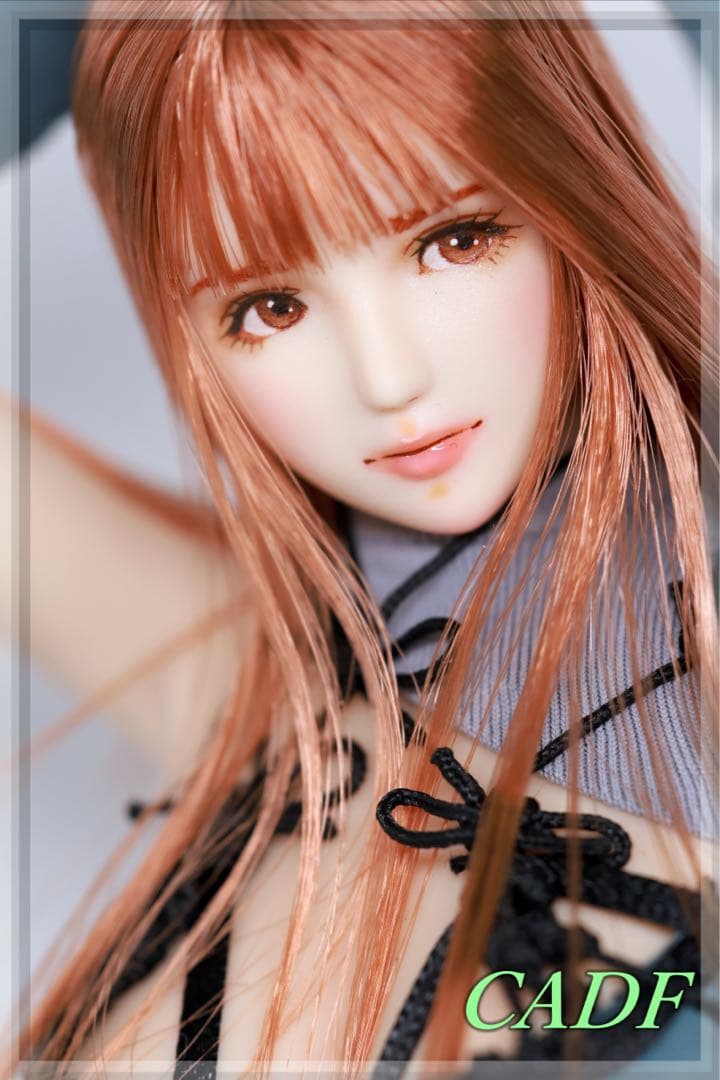 ♪♪ 1/6 ドール カスタムドールヘッド 秋椛 (あきか) ♪♪