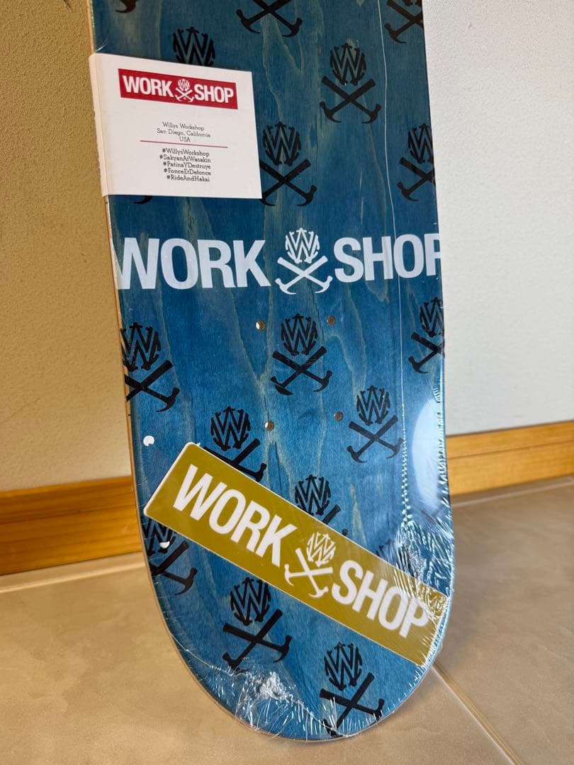 【新品デッキ】WILLYS WORK SHOP 7.25