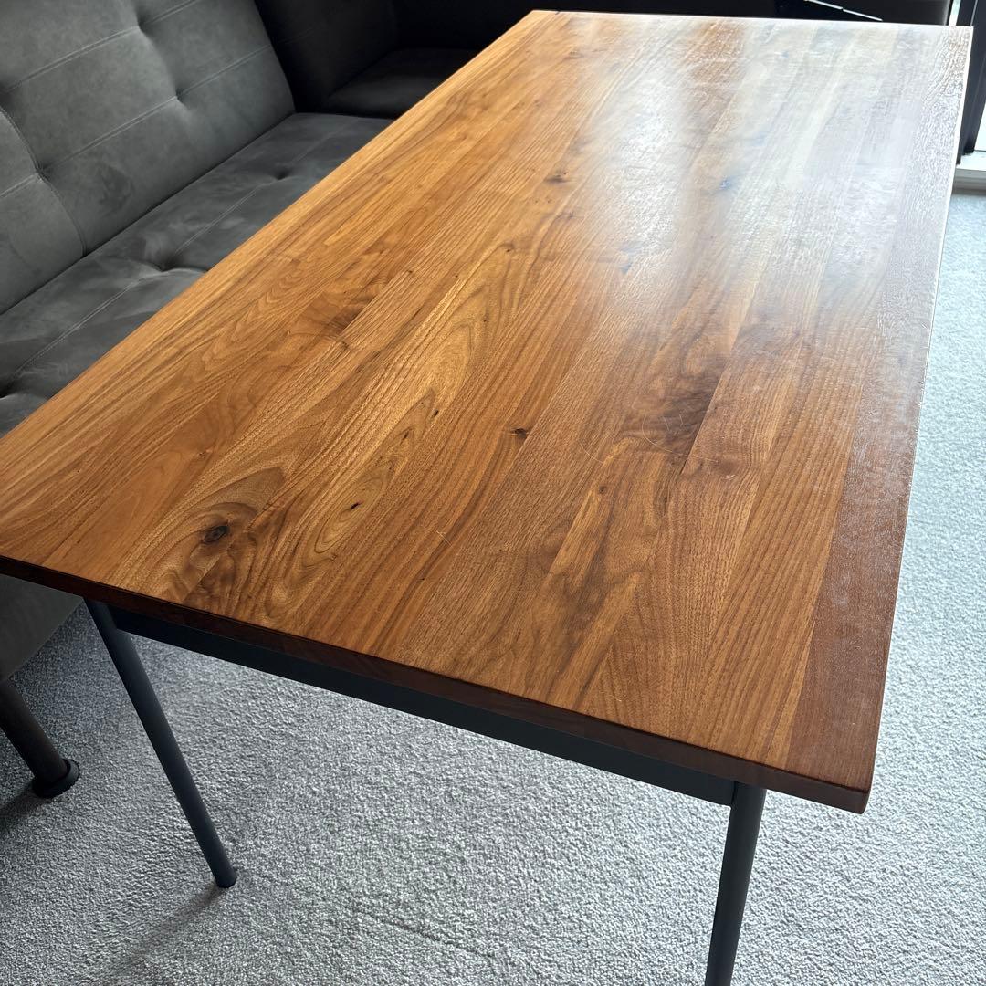 【ぴち】unico DIX ダイニングテーブル ウォールナット材