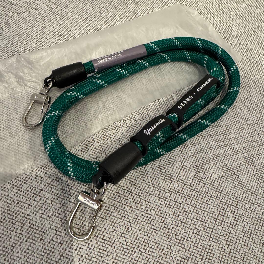 スターバックス BEAMS YOSEMITE STRAP ストラップ　グリーン スターバックス BEAMS YOSEMITE STRAP ストラップ グリーン スタバ