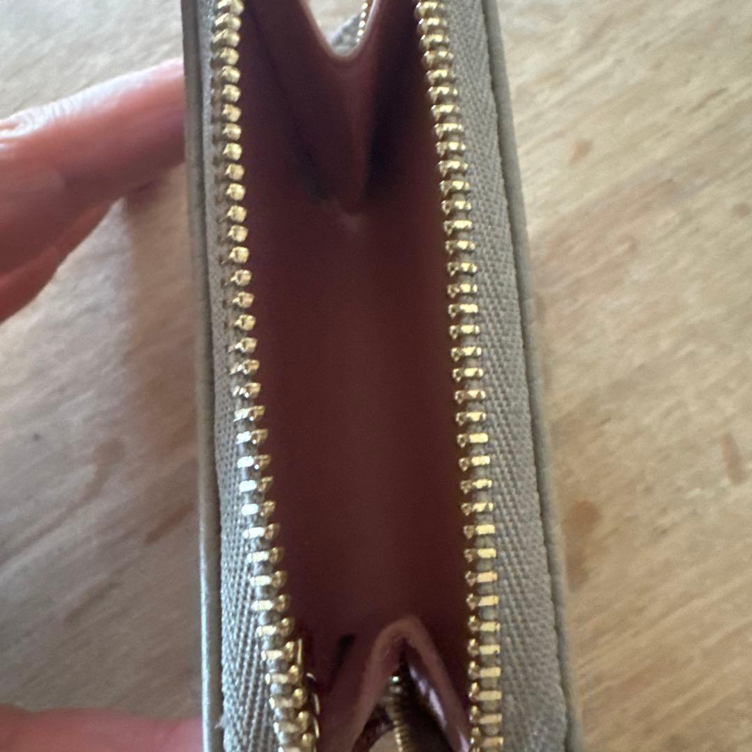 お値下　ボナベンチュラ ミニキーウォレット　グレージュ　ピンク