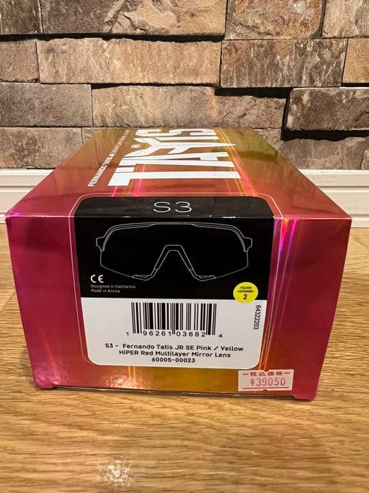 最新作 100% S3 タティス 2025 ワンハンドレッド サングラス