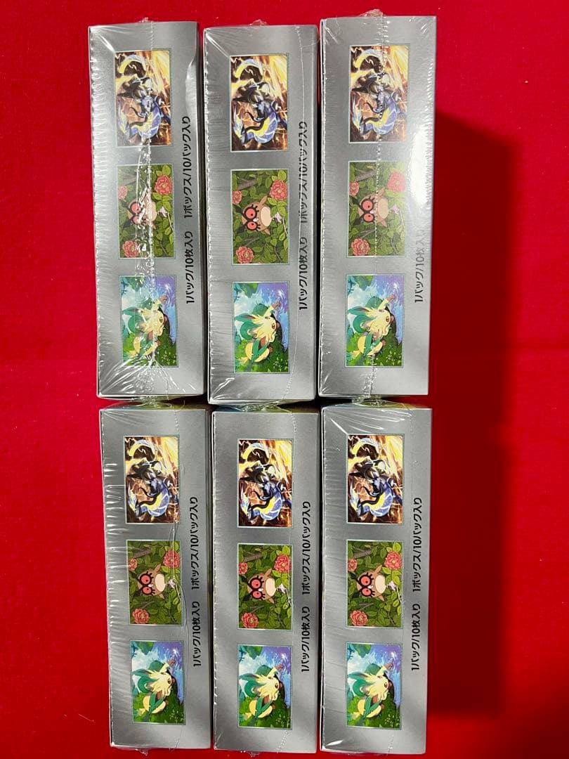 ポケモンカード　テラスタルフェスex シュリンク付き　6BOX