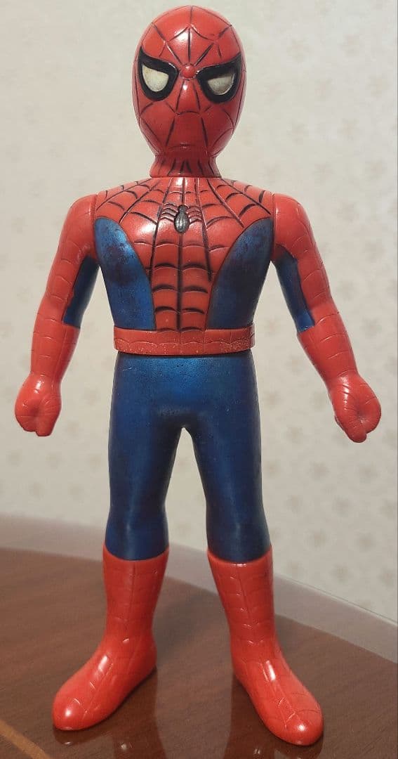 当時物 1978 東映スパイダーマン ソフビポピーSPIDERMAN