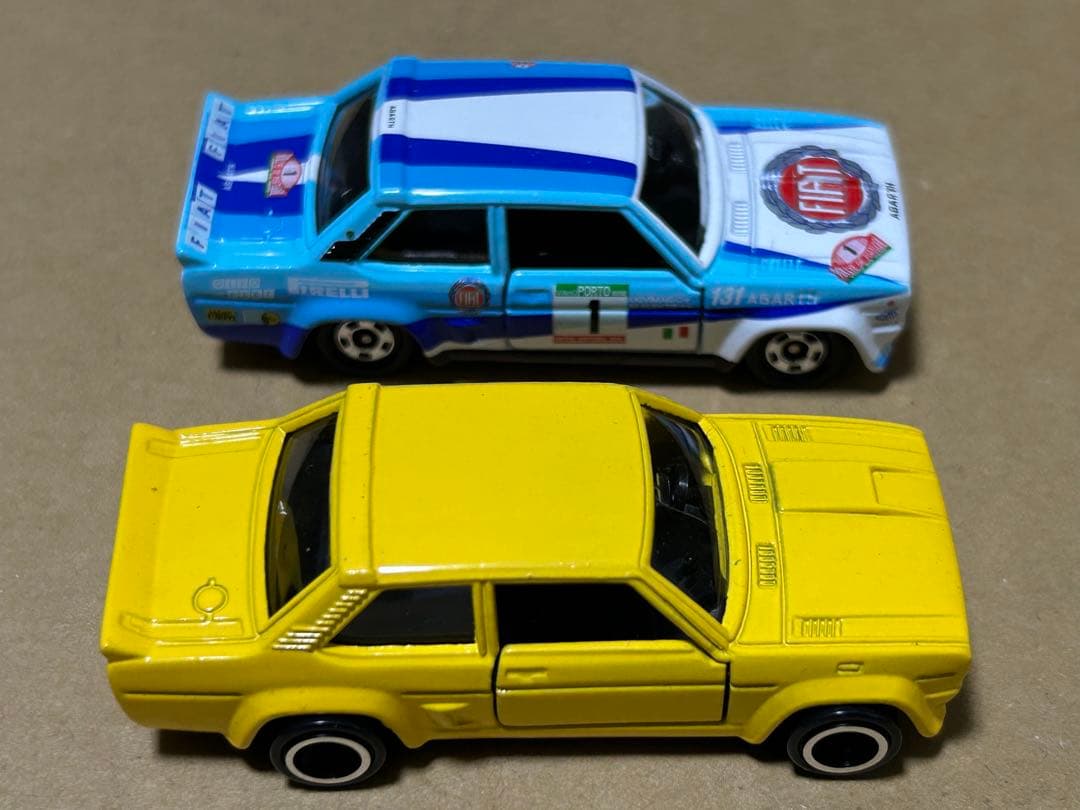 トミカ フィアット131アバルトラリー 2台セット