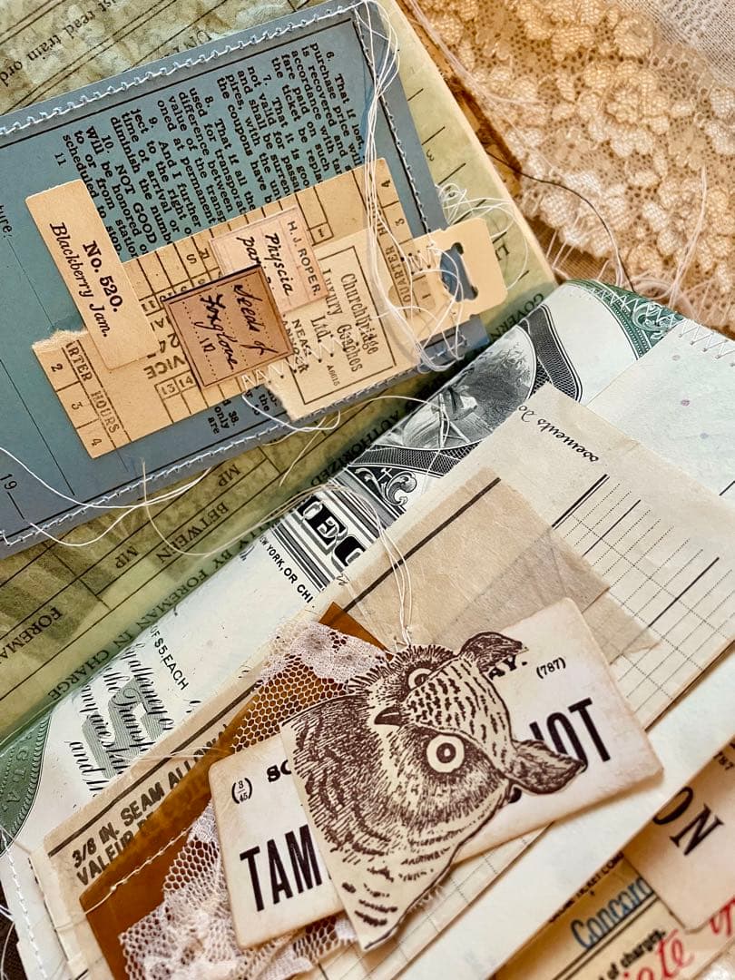 junk journal no.2 ジャンクジャーナル雑記帳