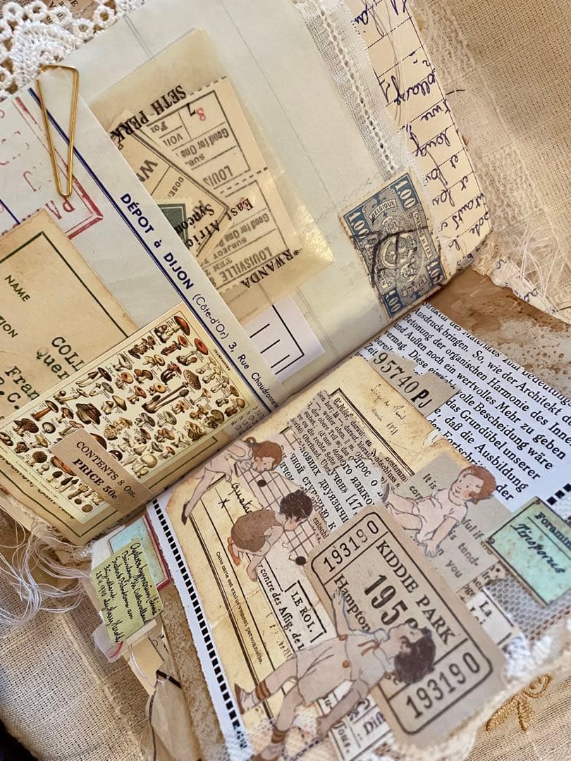 junk journal no.2 ジャンクジャーナル雑記帳