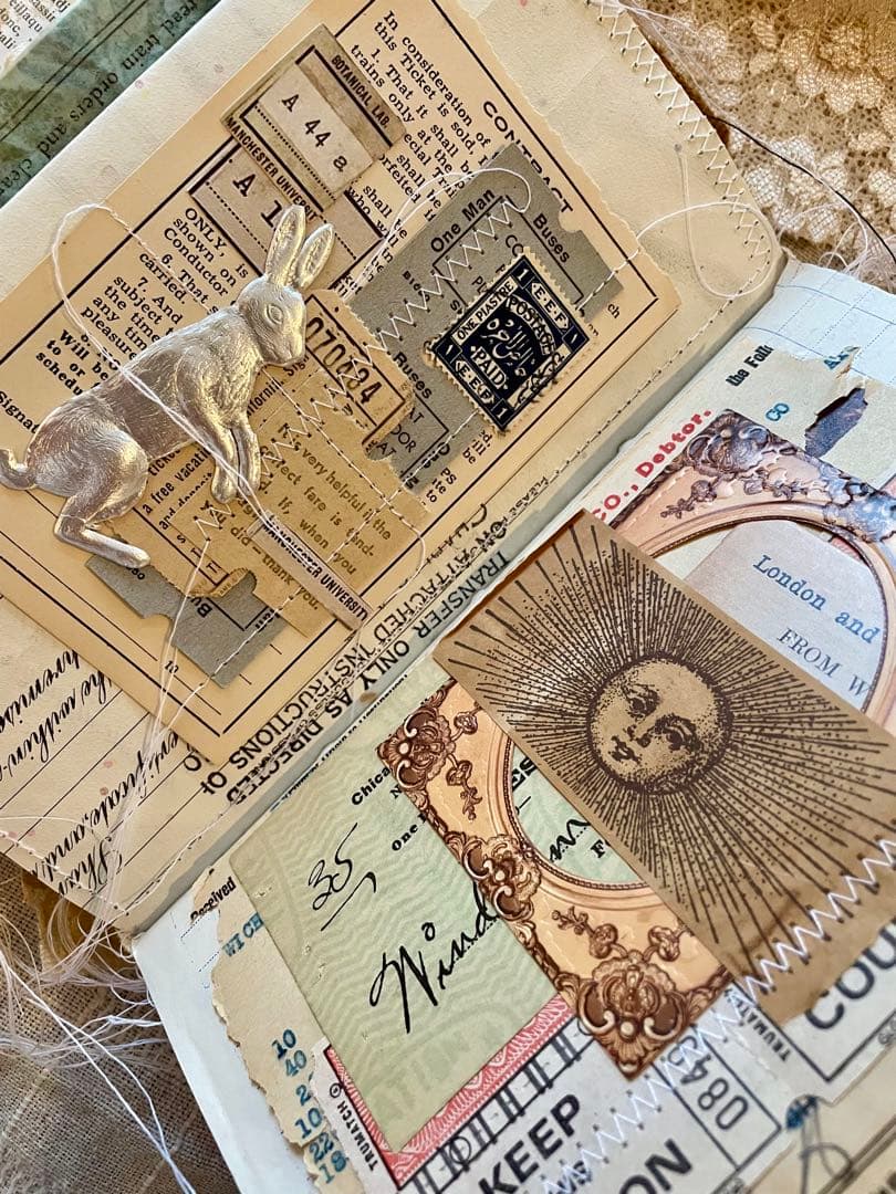 junk journal no.2 ジャンクジャーナル雑記帳