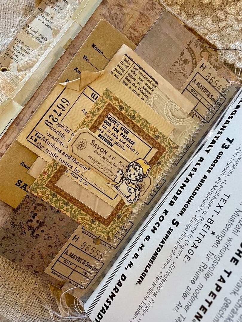 junk journal no.2 ジャンクジャーナル雑記帳