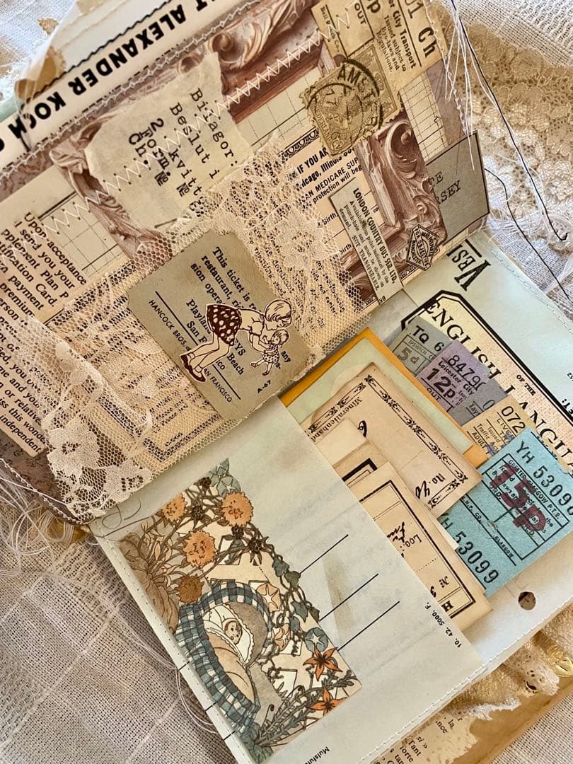 junk journal no.2 ジャンクジャーナル雑記帳