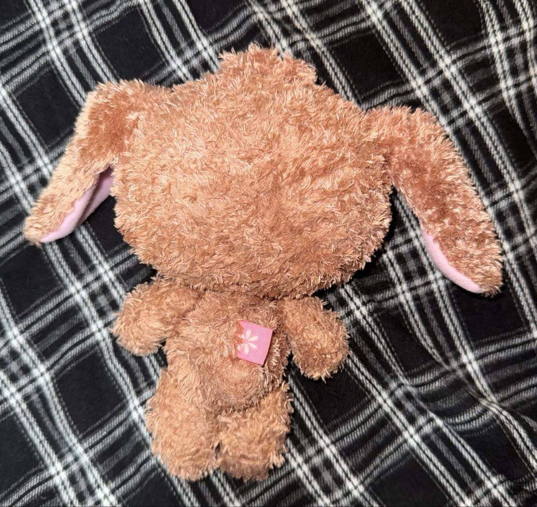 シュガーバニーズ くろうさ ケーキ刺繍 ぬいぐるみ 当時品