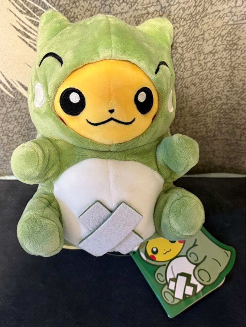 ポケモン ピカチュウ ポケパルレ みがわり 着ぐるみ ぬいぐるみ タグ付き Amazon.co.jp: ポケモンセンターオリジナル 着ぐるみピカチュウ