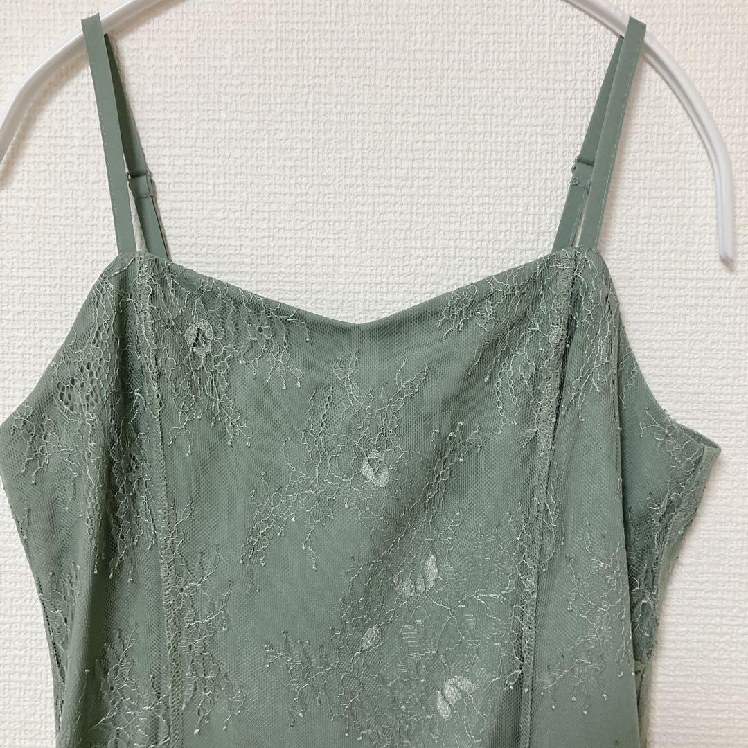 美品　人気　カナ　3way レースボレロセット フレア パーティー ドレス M