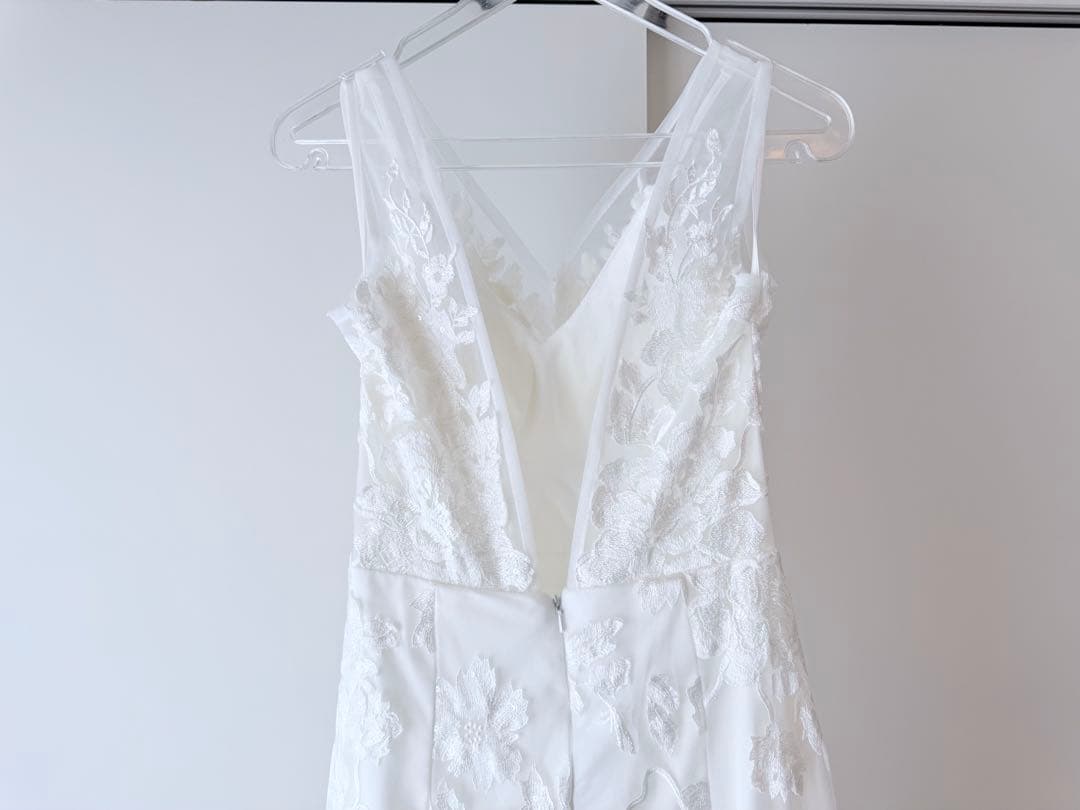 [新品未使用品] ウェディングドレス マーメイドドレス 9号（1st オーナー）