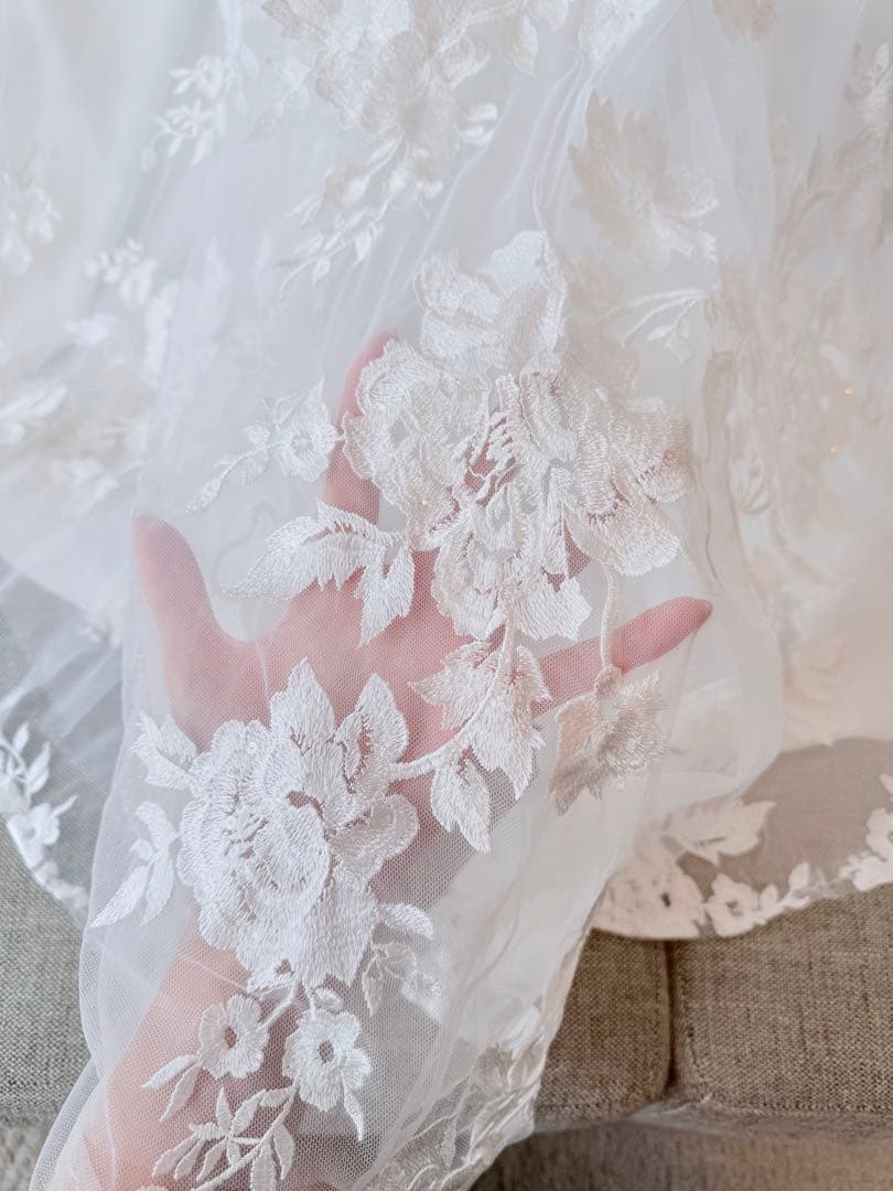 [新品未使用品] ウェディングドレス マーメイドドレス 9号（1st オーナー）