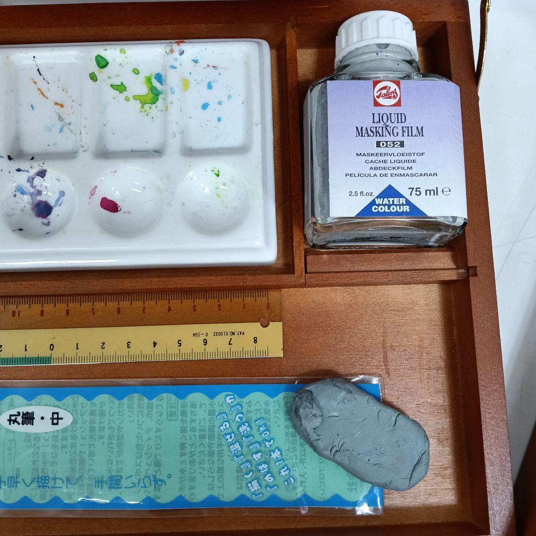 Rembrandt 絵具セット 木製ケース付き セット上109