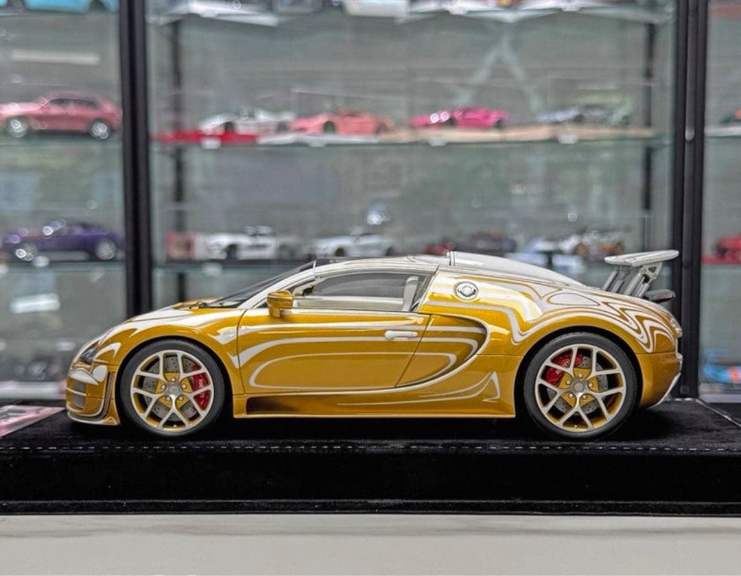 未使用 1/18 ブガッティ ヴェイロン HH モデル ミニカー 限定20台